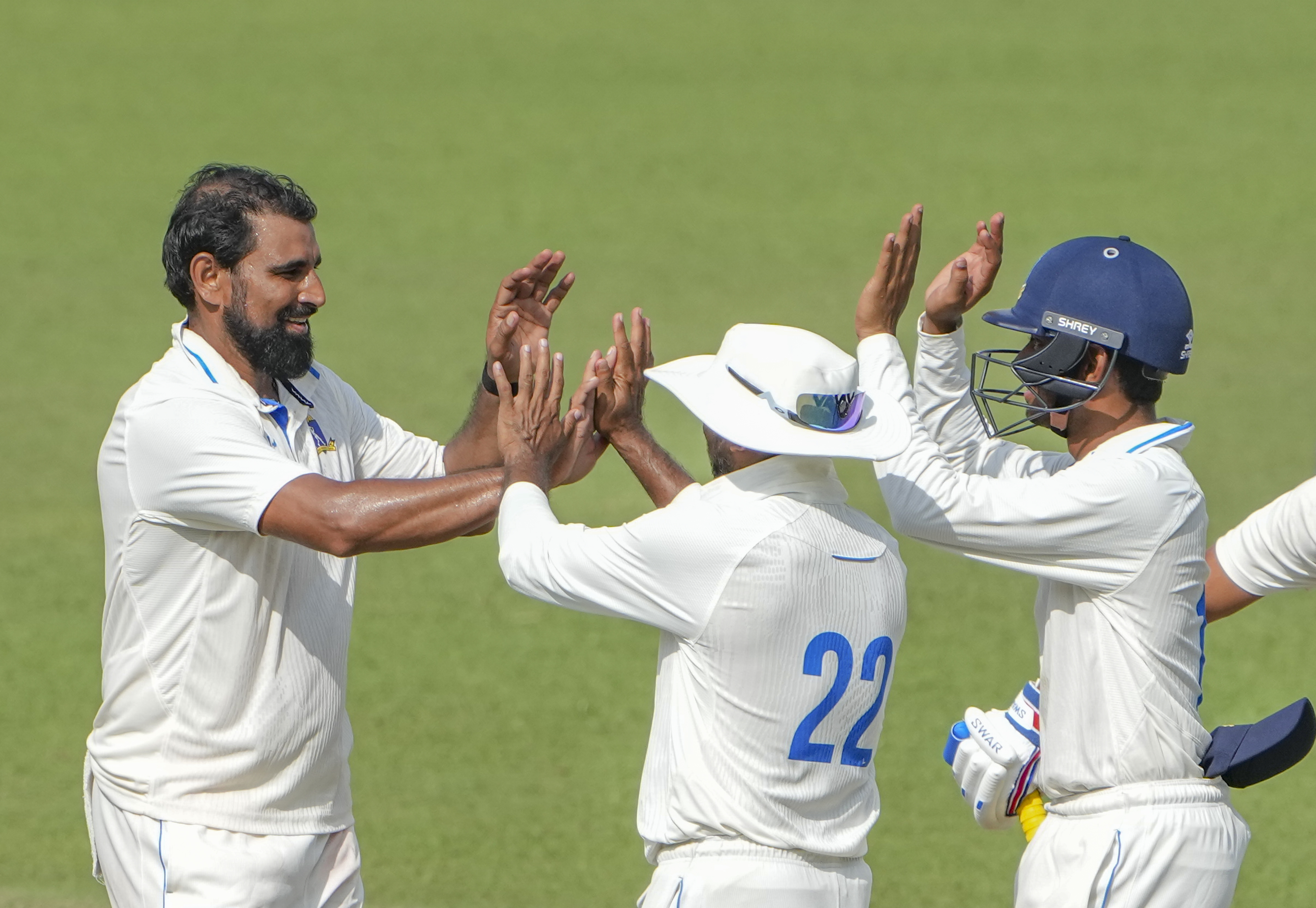 मोहम्मद शमी ने मैच के बाद कहा कि वे टीम इंडिया में वापसी के लिए तैयार हैं।