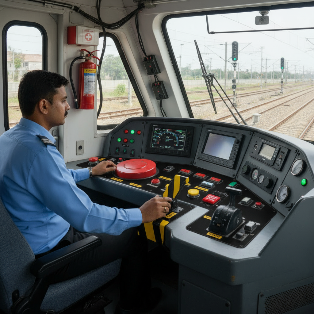 ड्राइवर ने झपकी ली, तो खुद ही रुक जाएगी ट्रेन:  भगत की कोठी डीजल शेड में 166 इलेक्ट्रिक इंजनों में लगा ऑटो ब्रेक सिस्टम – Jodhpur News