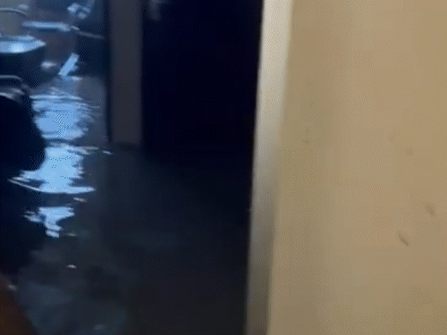 Due to heavy rains and floods, many houses in Jamaica have been flooded. This