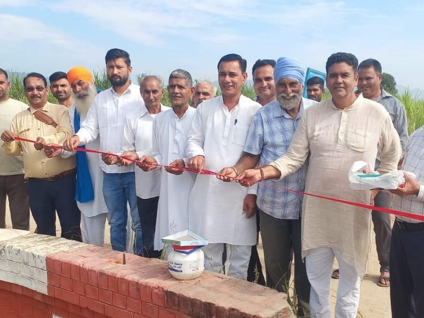 Silt cleaning work started on Rasulpur canal