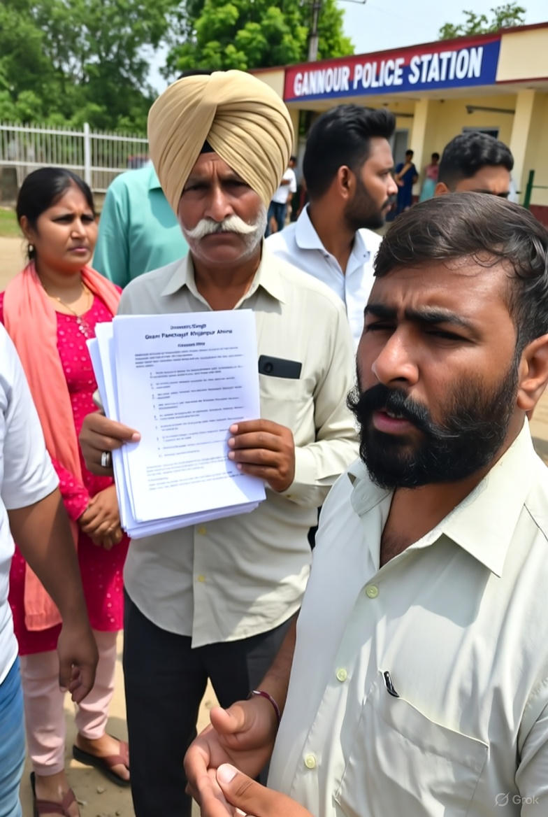 सोनीपत में पंचायत मेंबर के साथ जमीन घोटाला:  जान से मारने की धमकी; फर्जी इकरारनामा बनाकर रकम हड़पने का आरोप, 4 आरोपियों पर FIR – Sonipat News