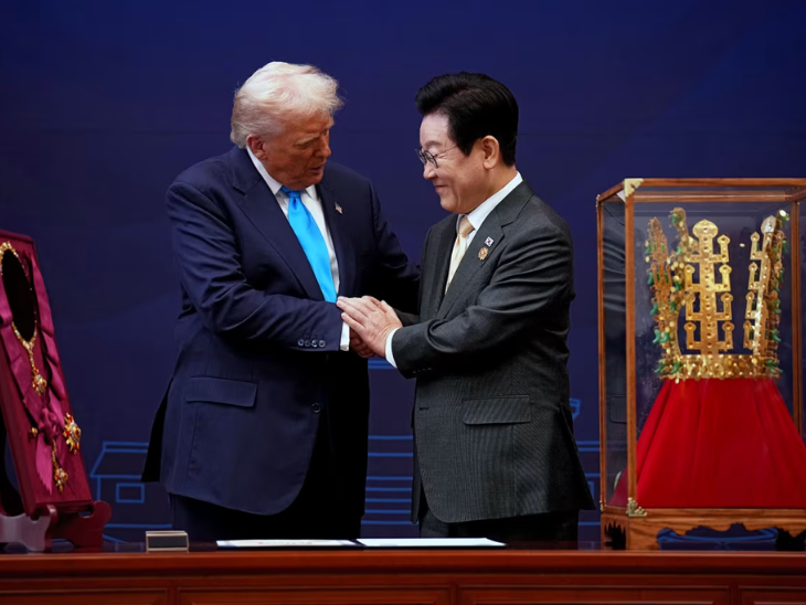 ट्रम्प यह पुरस्कार हासिल करने वाले पहले अमेरिकन राष्ट्रपति हैं।