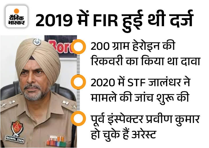 पूर्व AIG रछपाल सिंह को जालंधर लेकर पहुंची STF:  2019 के फेक NDPS केस में कल हो रहा रिमांड खत्म; पीड़ितों पर डाली थी 200 ग्राम हेरोइन – Amritsar News