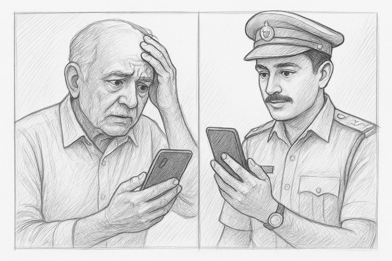 সাইবার অপরাধীরা ভুয়া পুলিশ অফিসার পরিচয় দিয়ে বৃদ্ধকে ভয় দেখিয়ে ১.২০ কোটি টাকা পাচার করেছে।