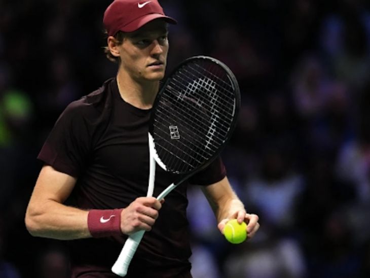 जैनिक सिन्नर क्वार्टर फाइनल में अर्जेंटीना के फ्रांसिस्को सेरुंडोलो से होगा। - Dainik Bhaskar