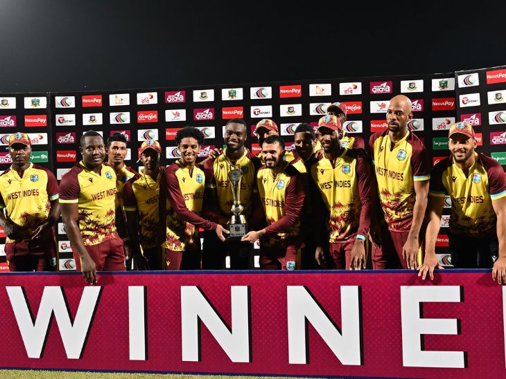 वेस्टइंडीज ने विदेश में पहली बार टी-20 सीरीज 3-0 से जीती। - Dainik Bhaskar
