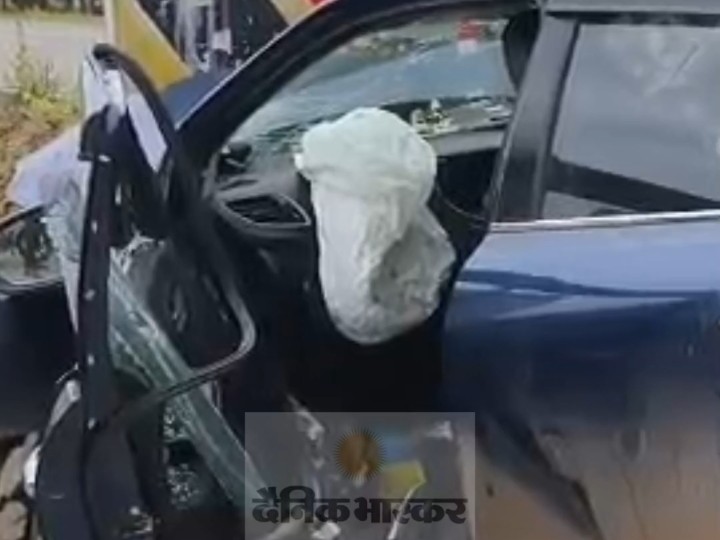 ड्राइवर की बाजू वाली सीट पर बैठे यात्री की हालत नाजुक है।