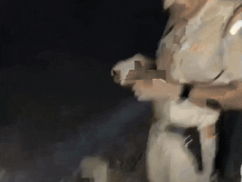 सूचना पर पहुंची पुलिस जांच करते हुए