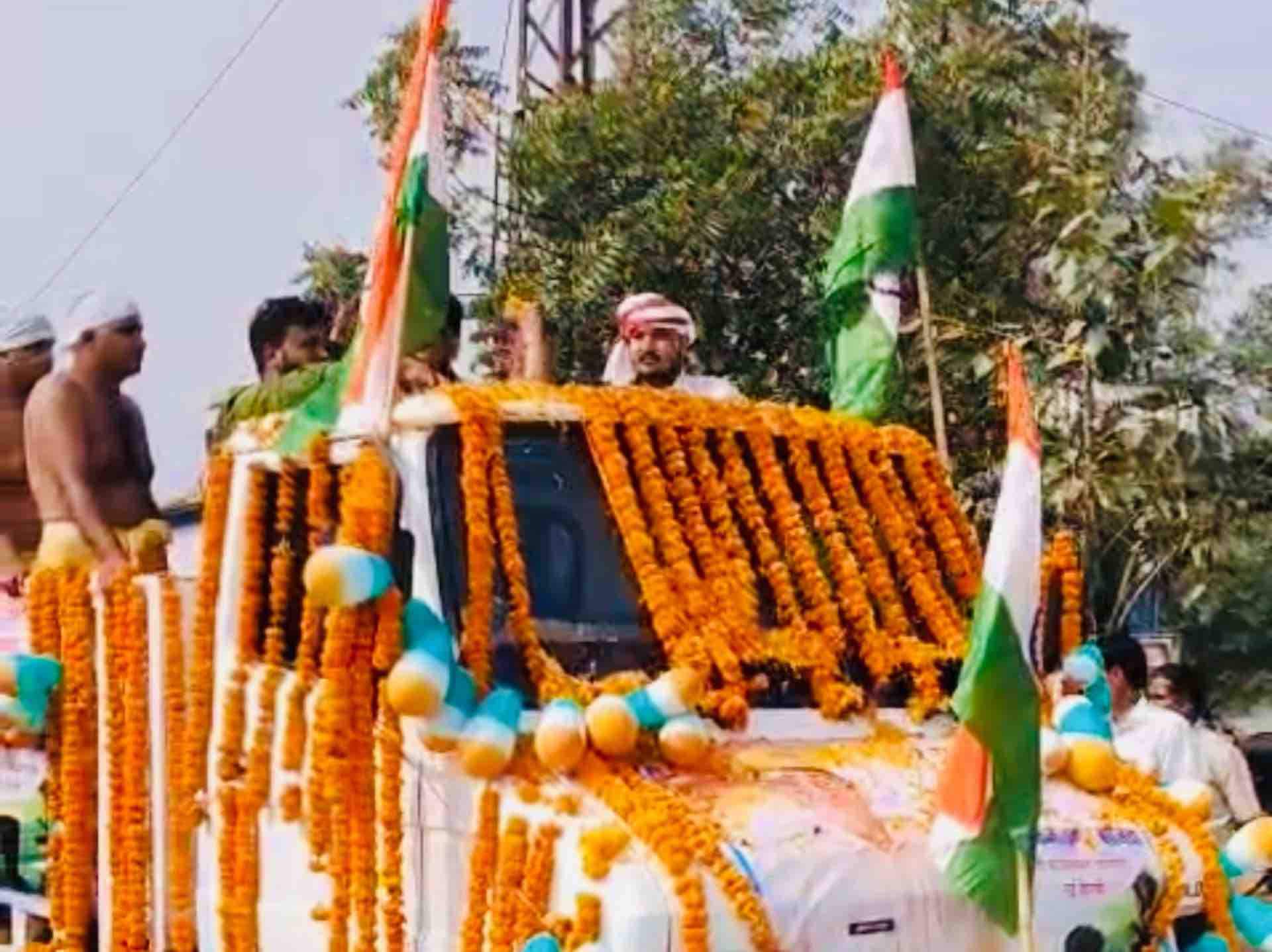 लाखनी मोड़ से श्मशान घाट तक निकाली गई अंतिम यात्रा