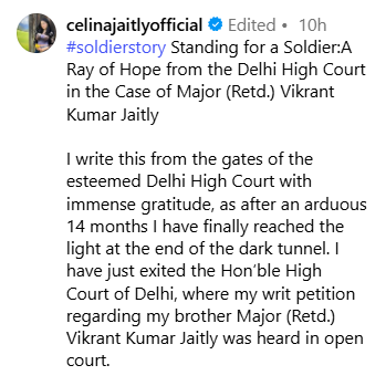 सेलिना जेटली के भाई UAE में बंदी, भारत वापसी के लिए एक्ट्रेस को दिल्ली हाईकोर्ट से मिली मदद