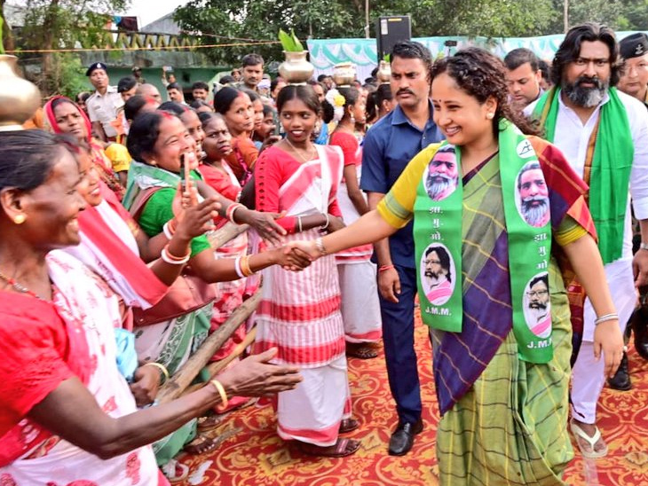 गांडेय विधायक कल्पना सोरेन घाटशिला पहुंचीं:  झामुमो प्रत्याशी सोमेश सोरेन के लिए किया जनसभा को संबोधित – Jamshedpur (East Singhbhum) News