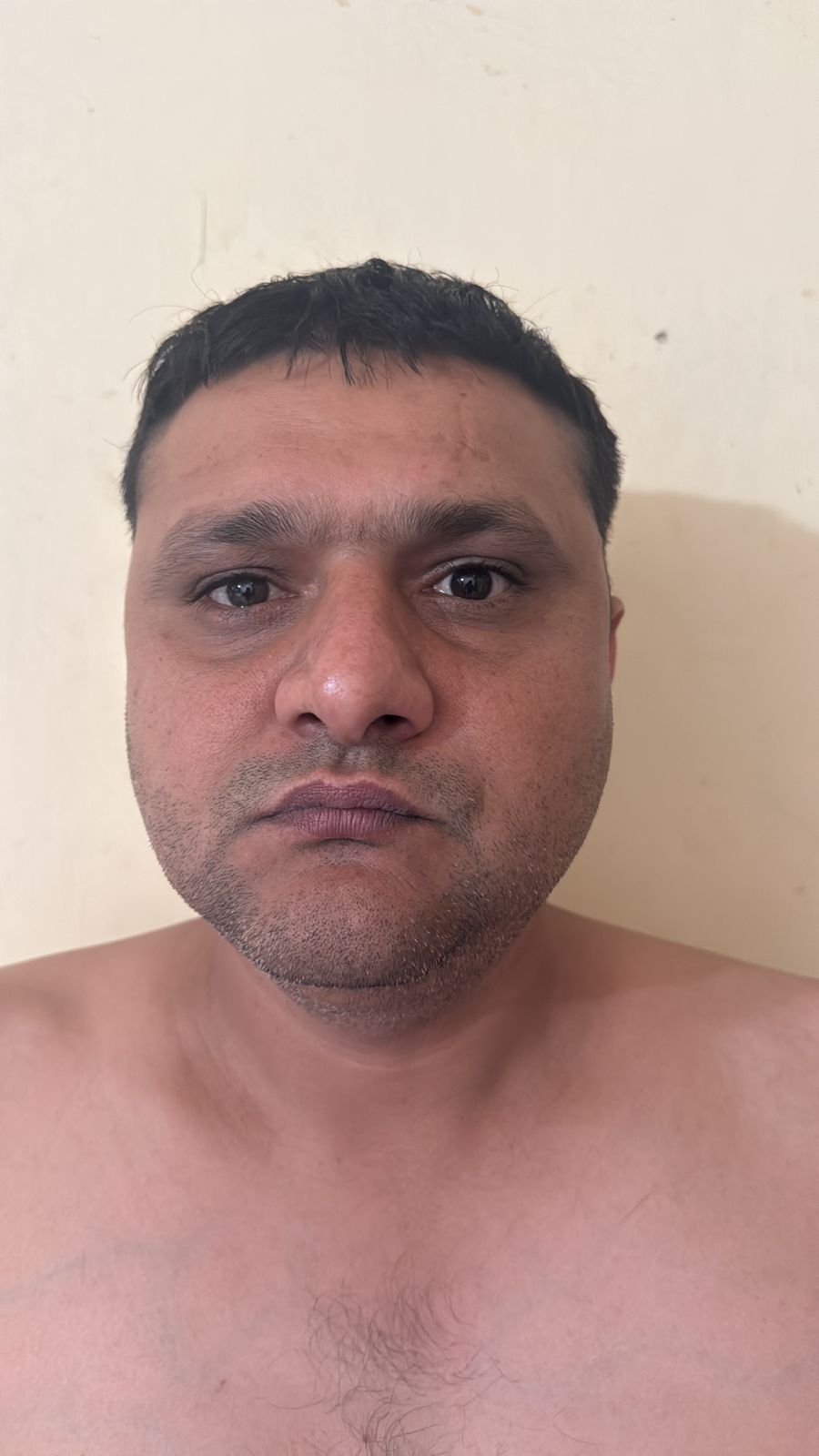 गुरुग्राम में सिंगर फाजिलपुरिया पर फायरिंग केस में गिरफ्तार किया गया आरोपी प्रदीप।