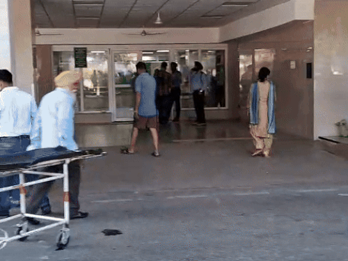 इस GMCH-32 अस्पताल में पहुंचने से पहले ही सब इंस्पेक्टर की मौत हो गई थी।