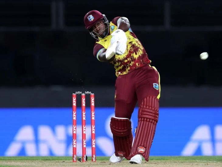रोवमन पॉवेल ने वेस्टइंडीज को 164 रन तक पहुंचा दिया।