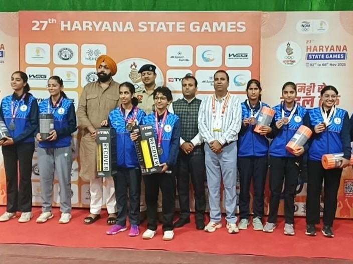 हिसार की छात्राओं ने जीता कांस्य पदक:  गुरुग्राम में हुए स्टेटओलिंपिक गेम्स, टेबल टेनिस प्रतियोगिता में किया प्रदर्शन – Narnaund News
