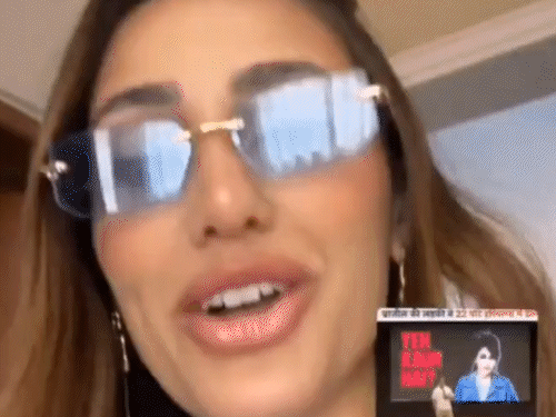 ब्राजीलियन मॉडल के 56 सेकेंड का वीडियो सोशल मीडिया पर वायरल हो रहा है।