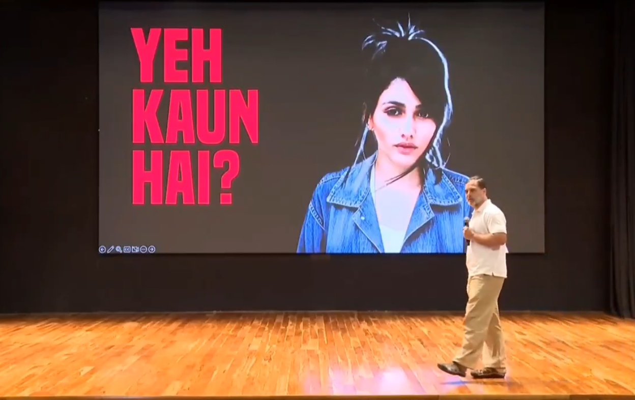 राहुल ने चुनाव आयोग से पूछा कि हरियाणा की वोटर लिस्ट में ब्राजीलियन लड़की का क्या काम है।