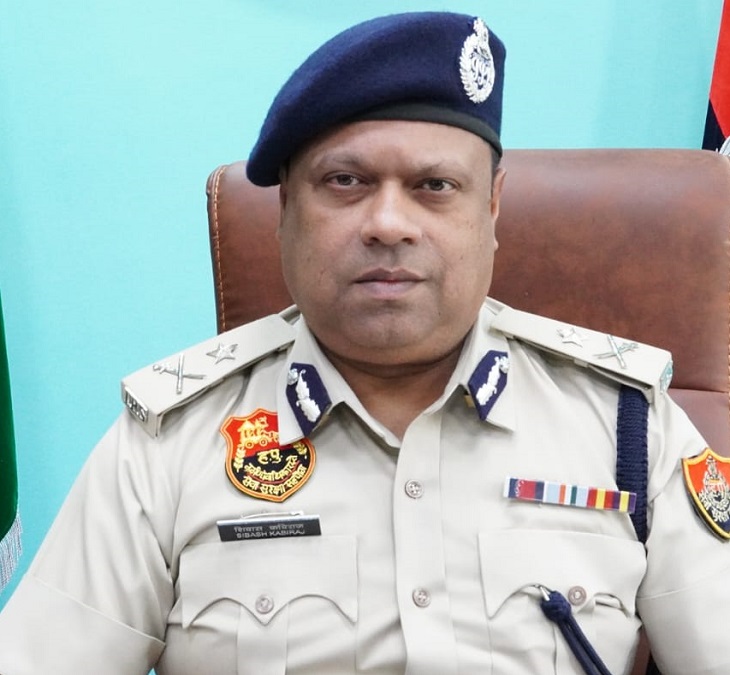 पुलिस आयुक्त पंचकूला शिवास कविराज।