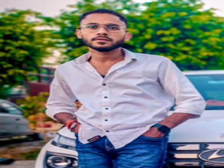 गांव बलियाना में गोली लगने से मरा दीपक।