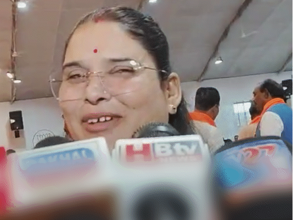 बीना से कांग्रेस के टिकट पर विधायक बनी निर्मला सप्रे।