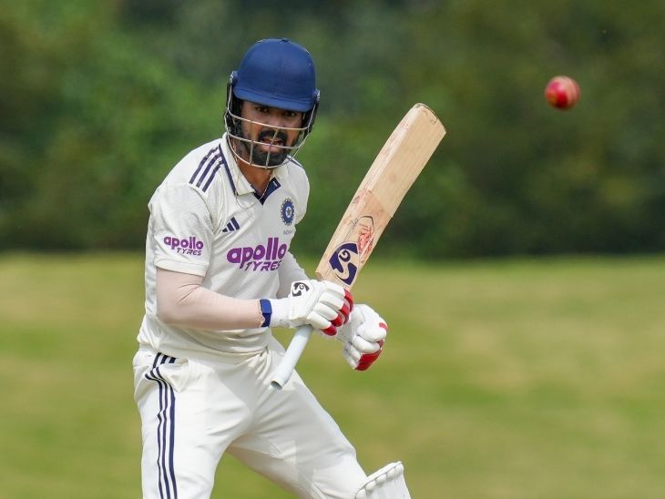 केएल राहुल 26 रन पर नाबाद हैं। उन्होंने पहली पारी में 19 रन बनाए थे। - Dainik Bhaskar