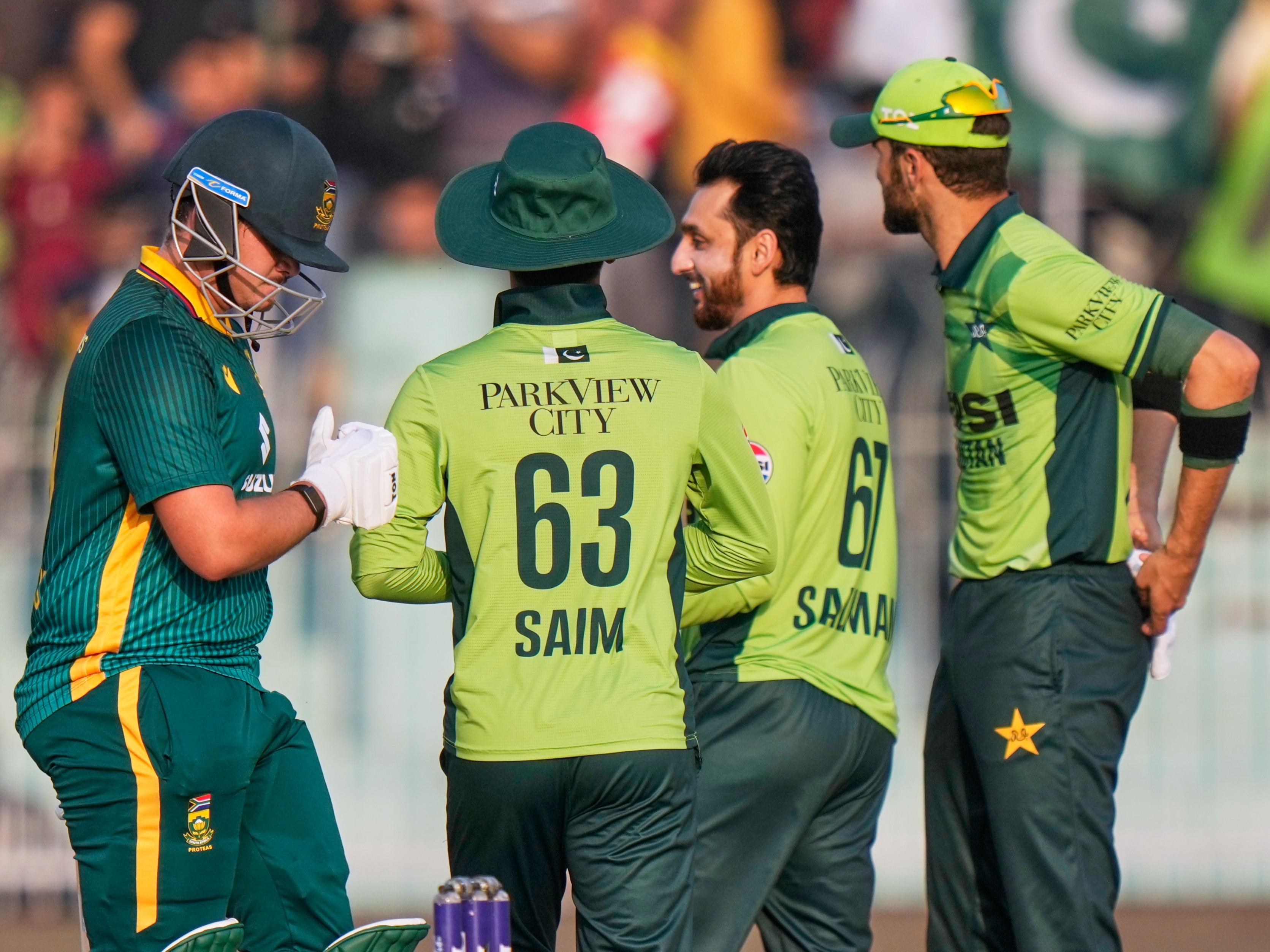 पाकिस्तान ने वनडे और टी-20 सीरीज में साउथ अफ्रीका को 2-1 से हराया। - Dainik Bhaskar