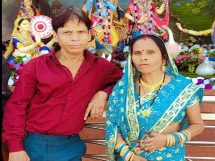 हादसे में घायल मासूम के नाना-नानी, जिसमें नानी लता परिहार की मौत हो गई है।