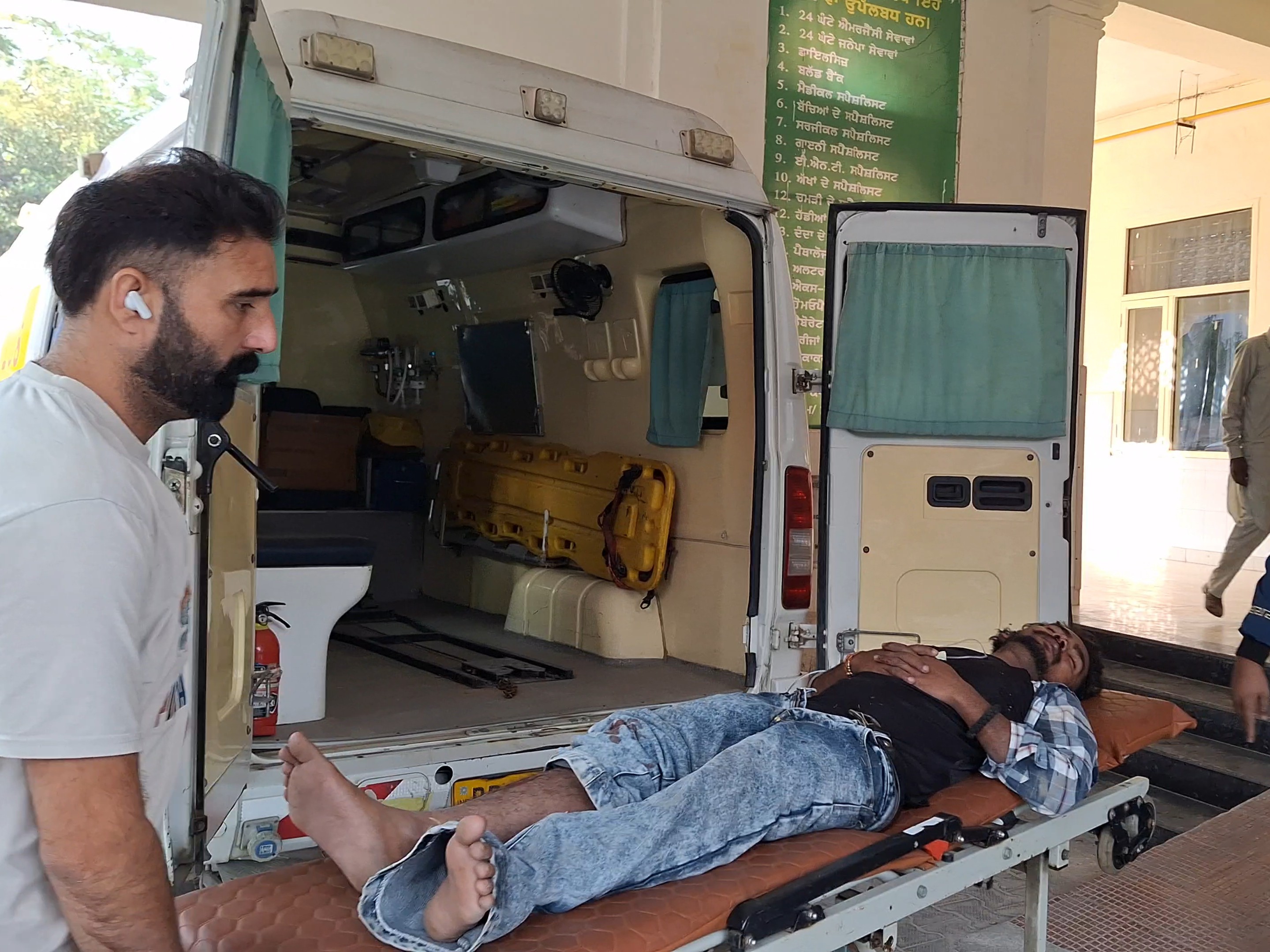 Faridkot accident car collides tree Three died going wedding ceremony