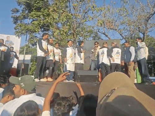 मासूम शर्मा 8 नवंबर को पंचकूला में खेल महोत्सव के कार्यक्रम में पहुंचे थे।