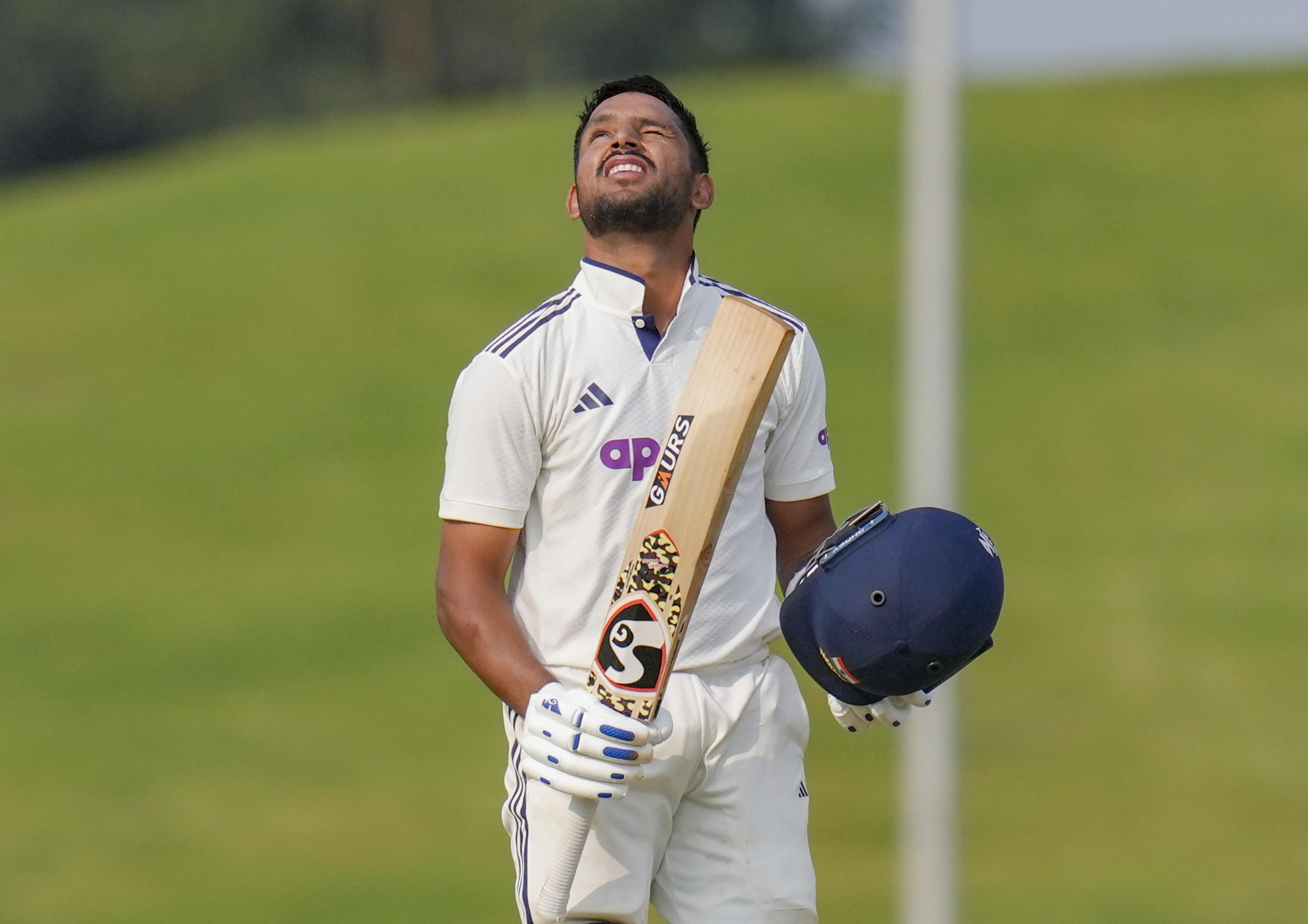 ध्रुव जुरेल दोनों पारियों में शतक लगाने के बाद नॉटआउट रहे।