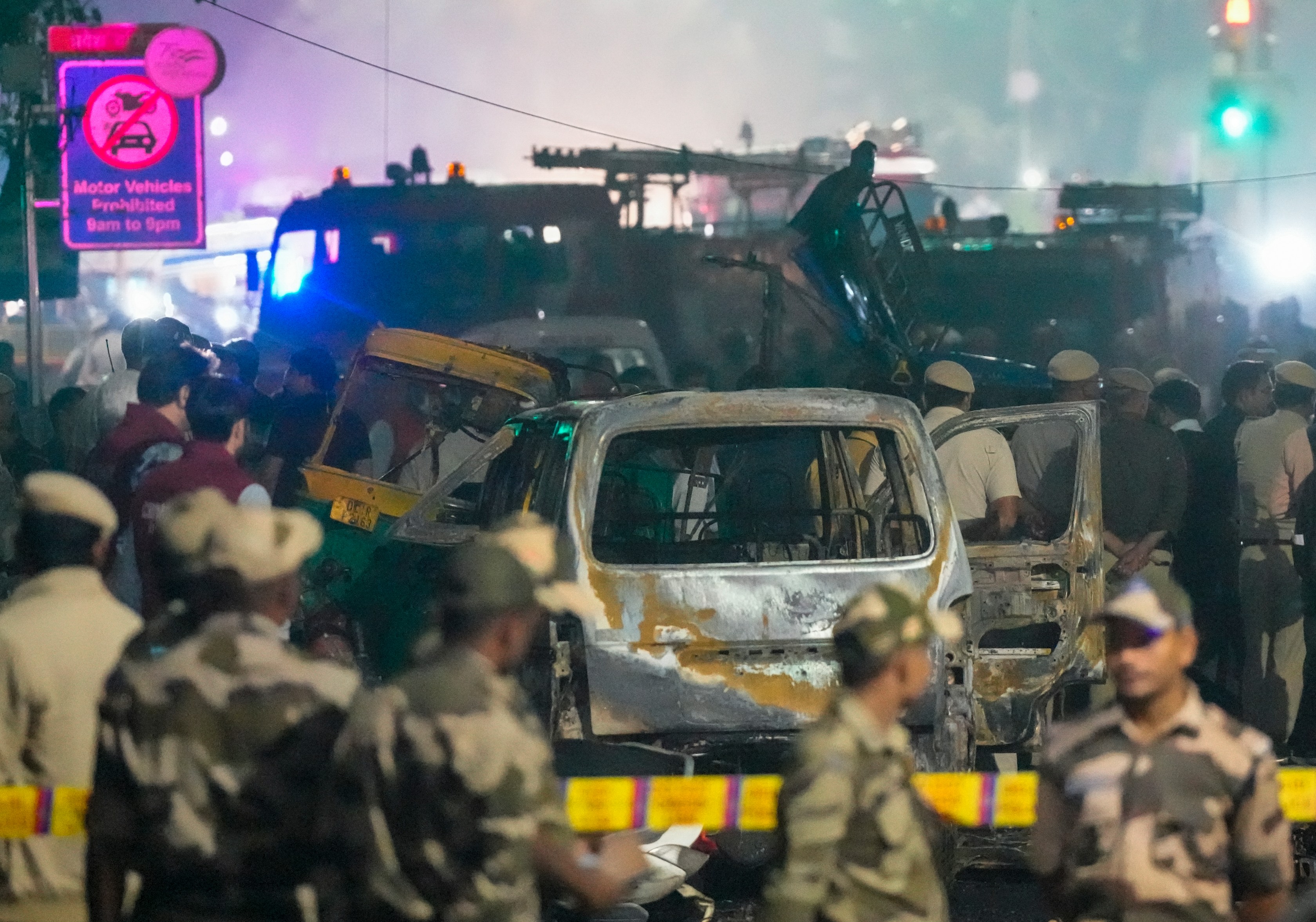 जहां ब्लास्ट हुआ उस इलाके को सील किया गया।