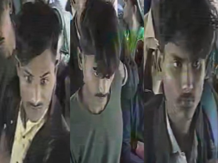 बस में लगे सीसीटीवी कैमरे में चोरों के चेहरे कैद हो गए हैं। पुलिस अब इन चेहरों के आधार पर चोरों की तलाश कर रही है।