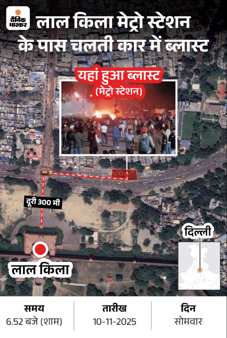 क्या है दिल्ली ब्लास्ट का अमोनियम नाइट्रेट और फरीदाबाद कनेक्शन:  20 सितंबर को 25km दूर कटा चालान, क्या छापेमारी के डर से विस्फोटक लेकर भागे