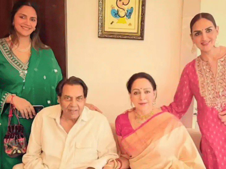 हेमा और धर्मेंद्र की पहली बेटी ईशा का जन्म 2 नवंबर 1981 और दूसरी बेटी अहाना का 28 जुलाई 1985 को हुआ था।