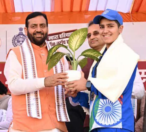अंबाला पहुंचे सीएम नायब सिंह सैनी:  16.71 करोड़ की खेल परियोजनाओं का किया शिलान्यास; बोले-खेलों में हरियाणा के खिलाड़ियों का दबदबा – Ambala News