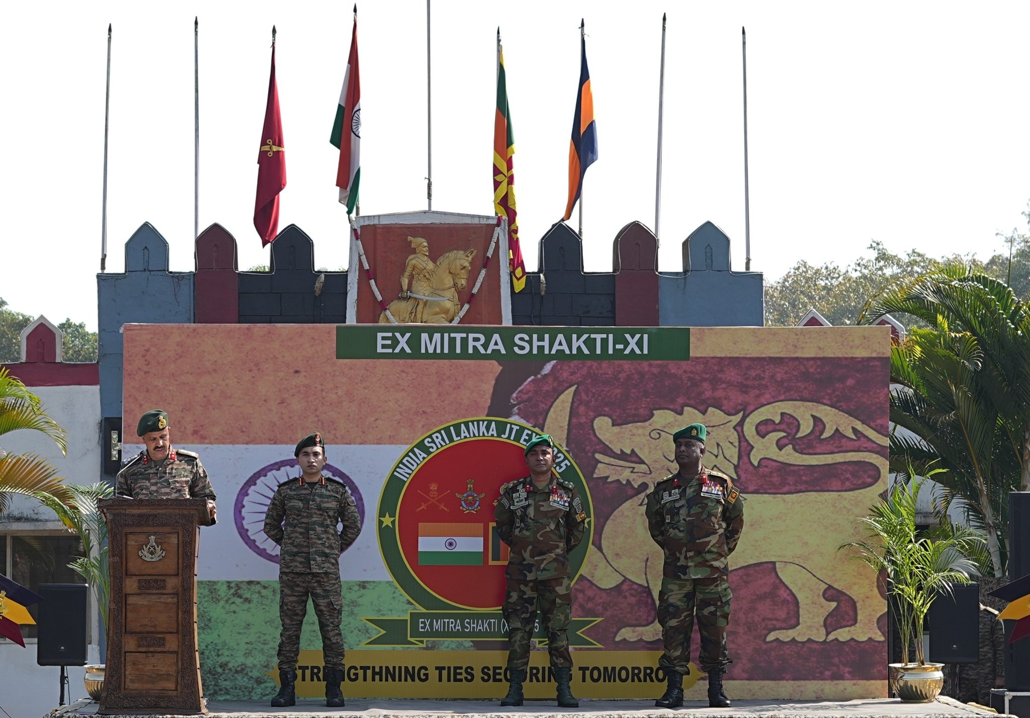 ये अभ्यास 23 नवंबर तक चलेगा।