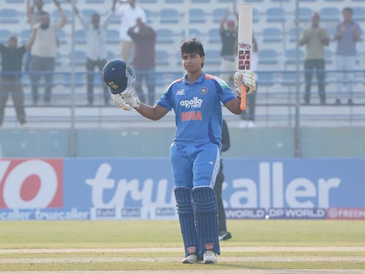 वैभव सूर्यवंशी ने टी-20 क्रिकेट में अपना बेस्ट स्कोर बनाया।