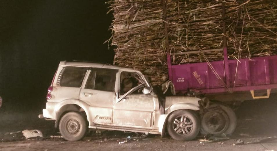 महाराष्ट्र में सड़क हादसे में कोरबा के 2 मजदूरों की मौत हो गई।