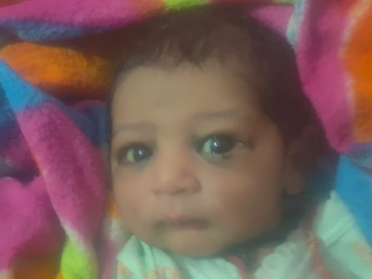 17 दिन का मासूम,जिसकी हत्या की गई थी।