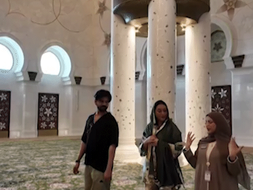 The Sheikh Zayed Grand Mosque is the largest mosque in the Arab Emirates and the third largest mosque in the world.