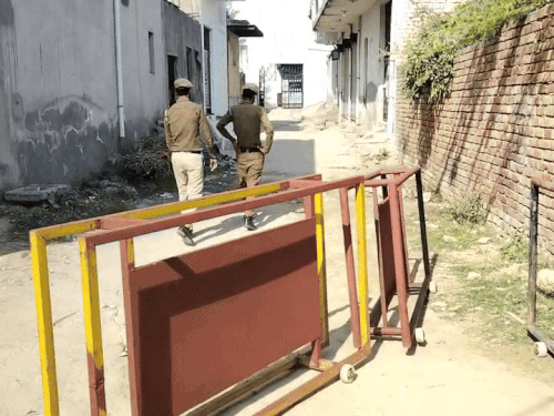 आतंकी उमर ने ब्लास्ट से पहले नूंह में जो घर किराए पर लिया था, उसके बार सुरक्षा बढ़ा दी गई है।