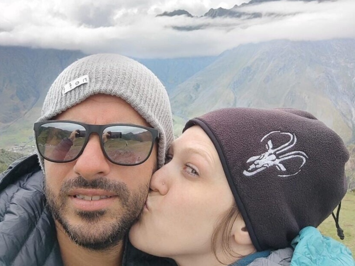 डॉ. हदास लेवी अपने पार्टनर नेतनेल सिल्बर्ग के साथ। सिल्बर्ग के 2023 में मौत हो गई।