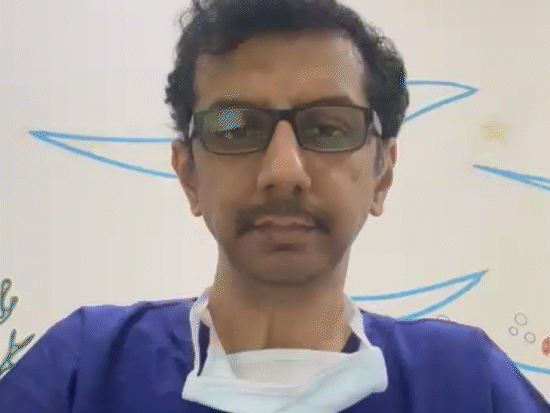 नारायण अस्पताल में पदस्थ . सुप्रितिम सेन ने बच्ची के बारे में जानकारी दी।