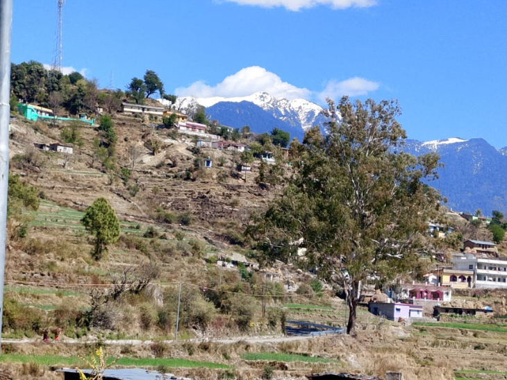 शिवानी राणा के गांव (धोपड़धार) की फोटो।