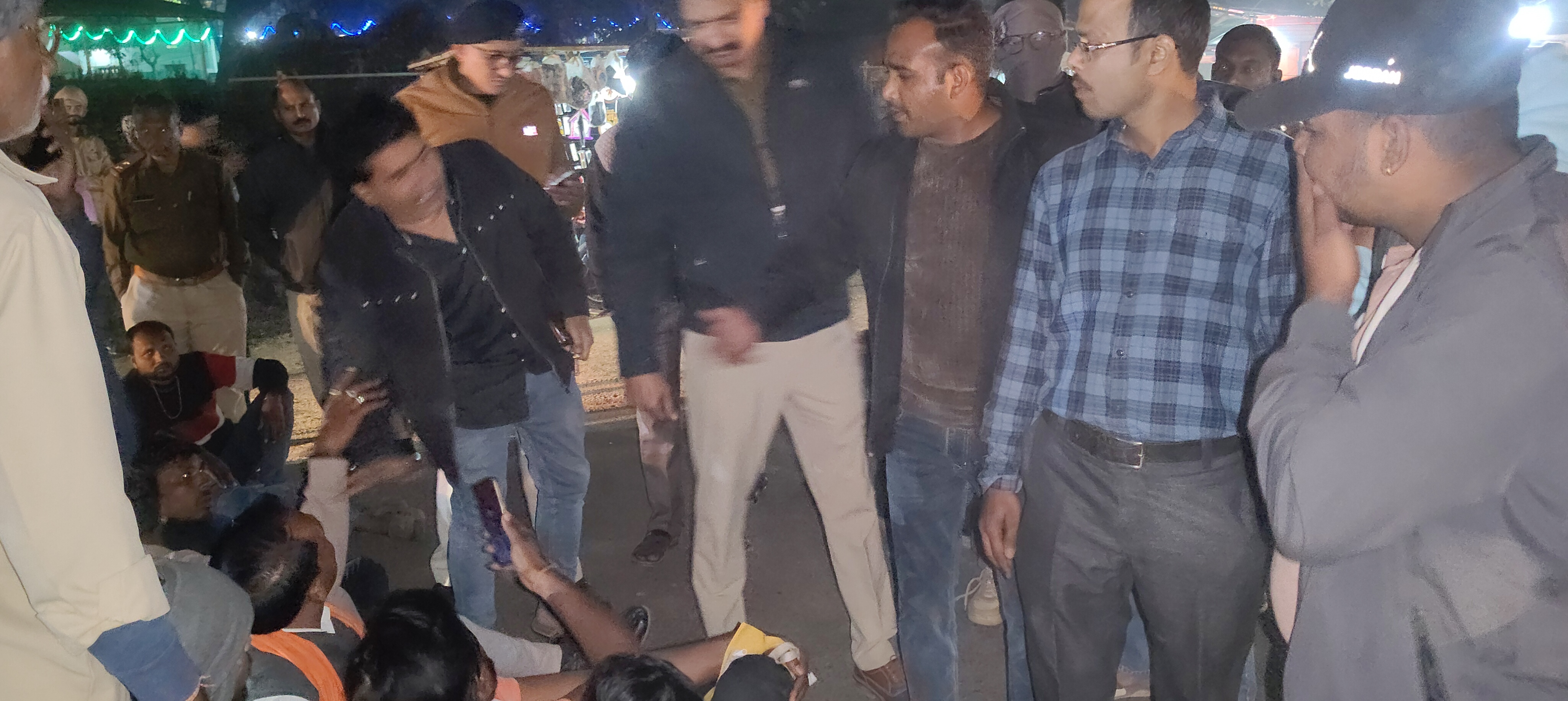 गोदाम प्रभारी संजय शुक्ला ने मौके पर पहुंचे।