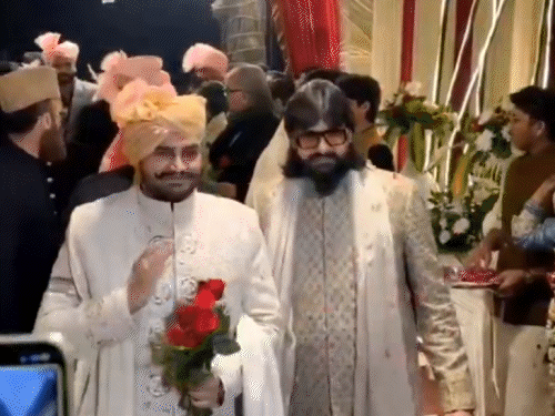 Mukhtar's son Umar got married in Delhi | मुख्तार अंसारी के बेटे ने दिल्ली में रचाई शादी: पत्नी को पिता की तस्वीर दिखा भावुक हुए, भाई-भाभी ने निभाईं रस्में; आज ...