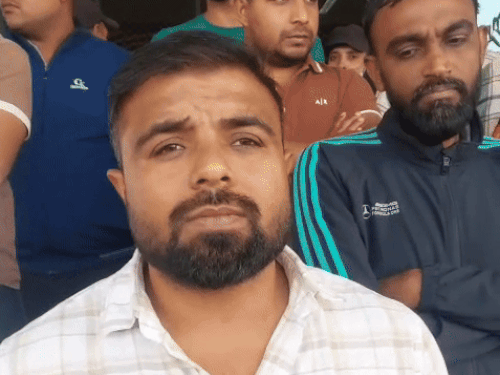 छात्र नेता प्रदीप मोटा।