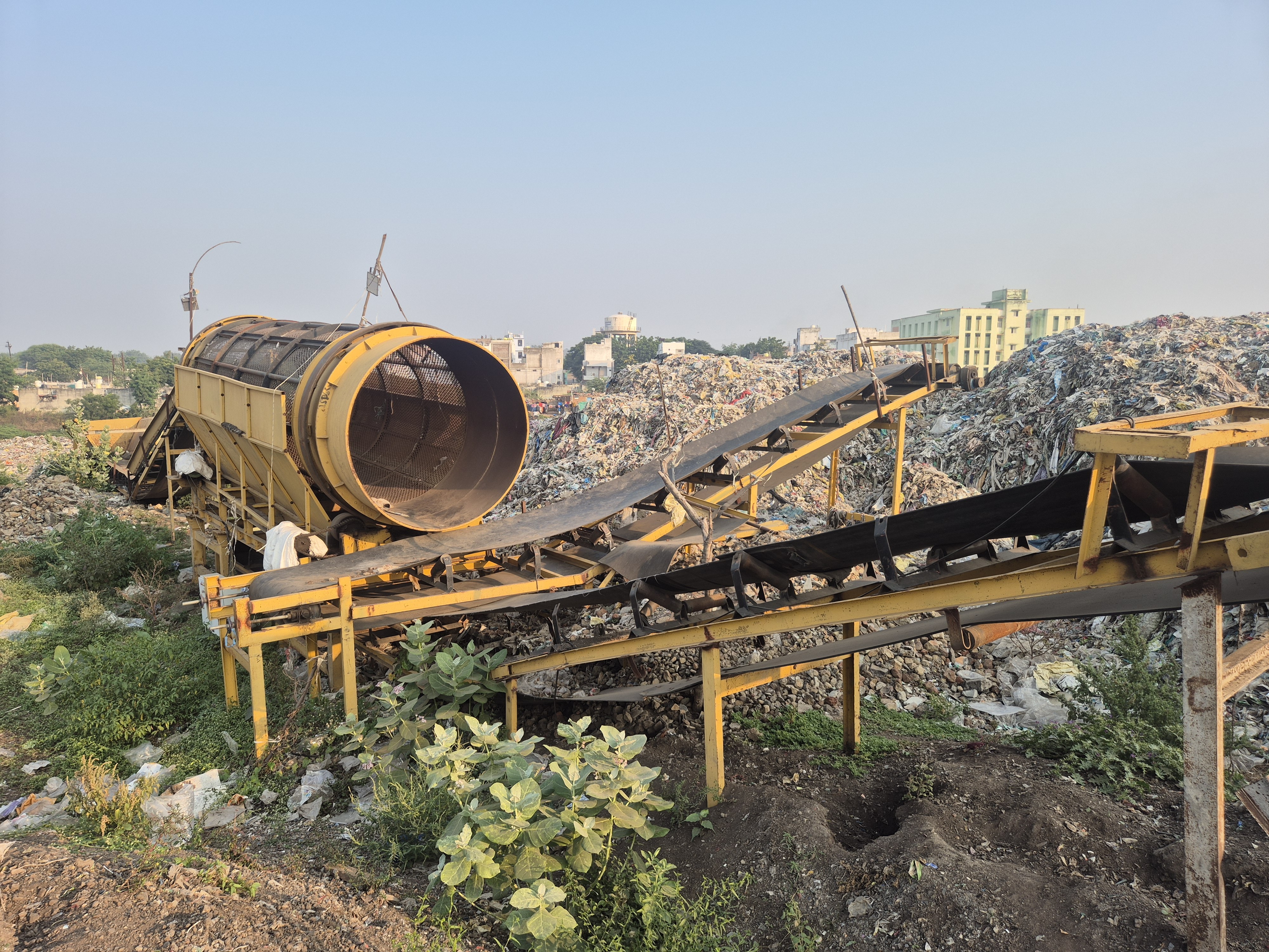 A garbage machine worth Rs 2 crore has been out of action for a year ...
