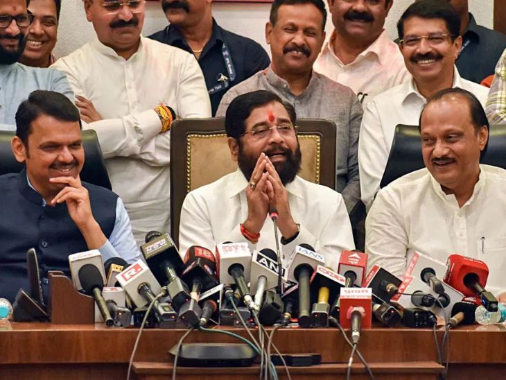 महाराष्ट्र कैबिनेट बैठक में नहीं पहुंचे शिवसेना मंत्री:  सोर्स ने कहा- शिंदे की पार्टी भाजपा से नाराज, कार्यकर्ताओं को पाले में करने का आरोप