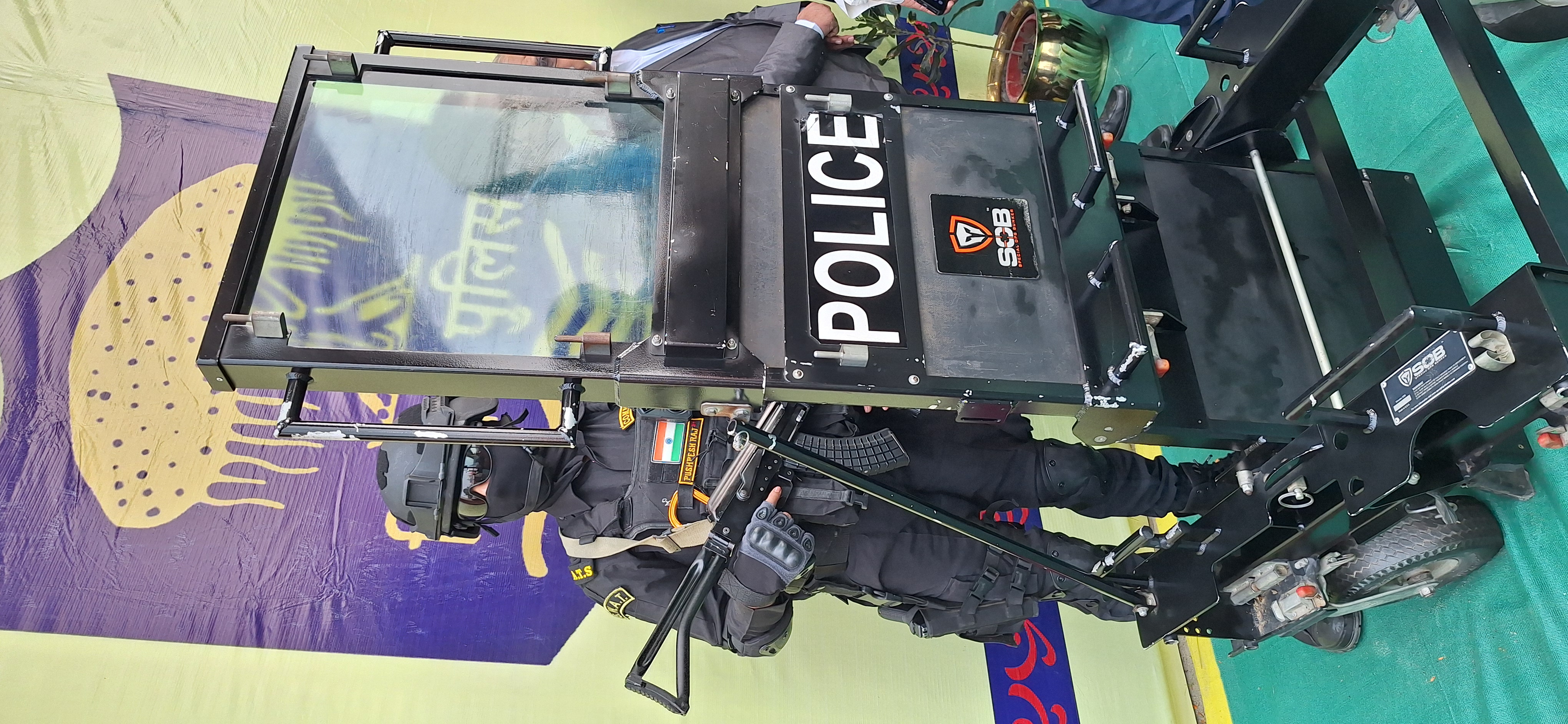 The commando demonstrated his amazing ability to disassemble and ...